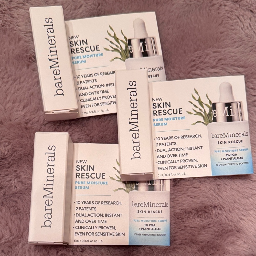 bareMinerals Skin Rescue Revitalizing Serum - 3 White and Blue: Travel size